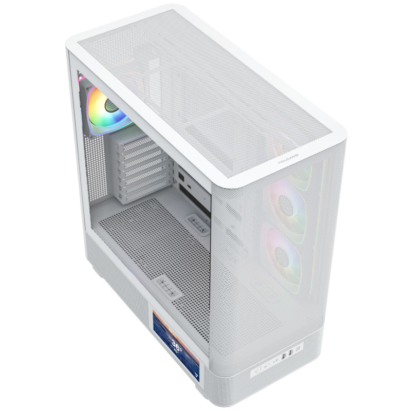 Корпус Modecom VOLCANO AQ400 ARGB MIDI WHITE (MC-A-AQ400-4FA-W)
