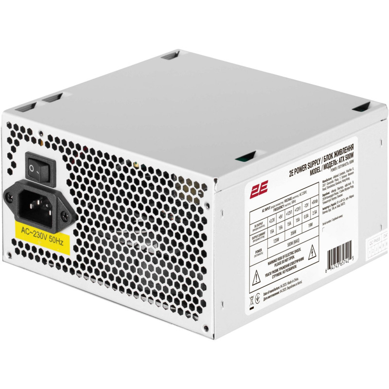 Корпус 2E TeamX TMX04 500W Black (2E-TMX04-500)