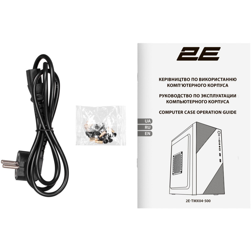 Корпус 2E TeamX TMX04 500W Black (2E-TMX04-500)