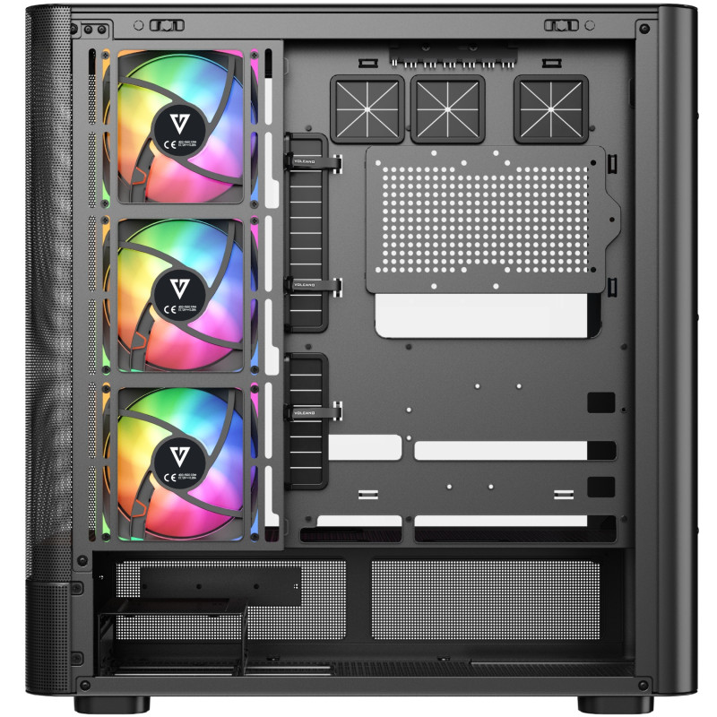Корпус Modecom VOLCANO AQ500 ARGB MIDI BLACK (MC-A-AQ500-4FA-B)