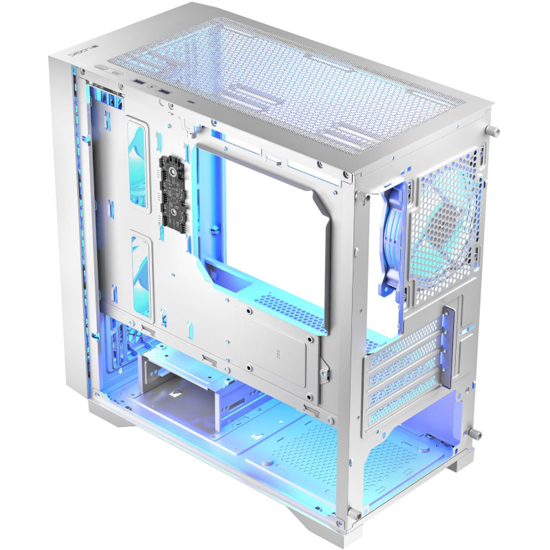 Корпус Logic concept DART PRO ARGB MINI MESH WHITE (AM-DART-PRO-ARGB-20)