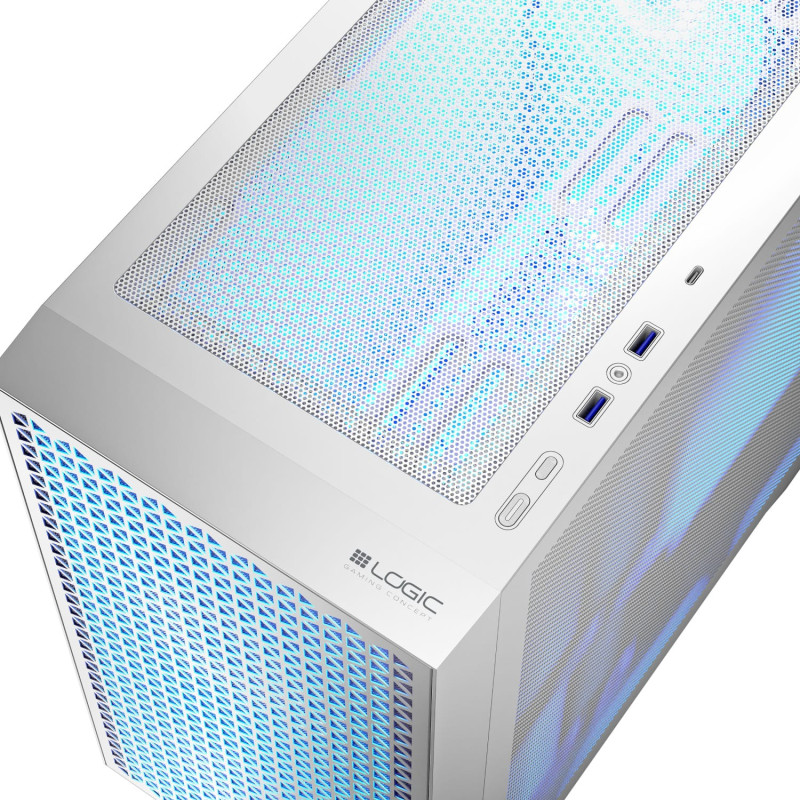 Корпус Logic concept DART PRO ARGB MINI MESH WHITE (AM-DART-PRO-ARGB-20)