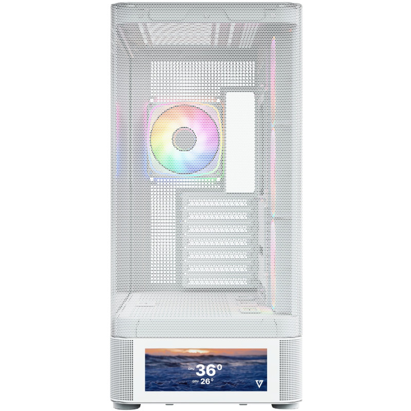 Корпус Modecom VOLCANO AQ500 ARGB MIDI WHITE (MC-A-AQ500-4FA-W)