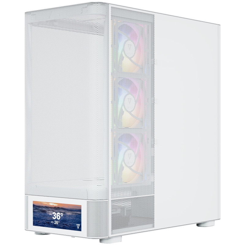 Корпус Modecom VOLCANO AQ500 ARGB MIDI WHITE (MC-A-AQ500-4FA-W)