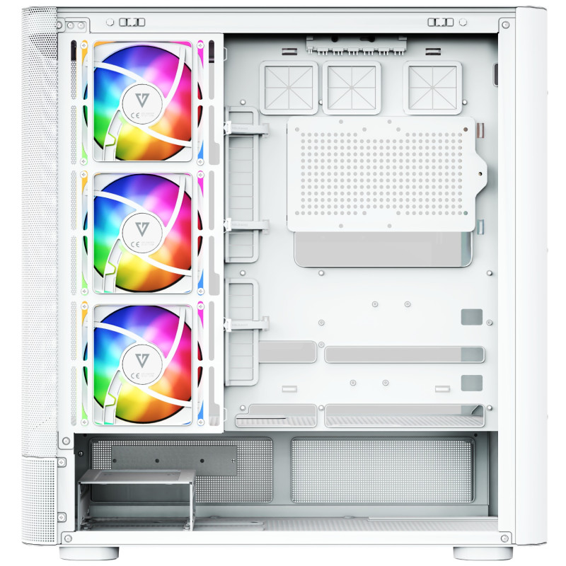 Корпус Modecom VOLCANO AQ500 ARGB MIDI WHITE (MC-A-AQ500-4FA-W)