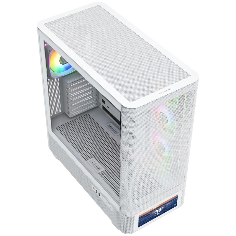 Корпус Modecom VOLCANO AQ500 ARGB MIDI WHITE (MC-A-AQ500-4FA-W)
