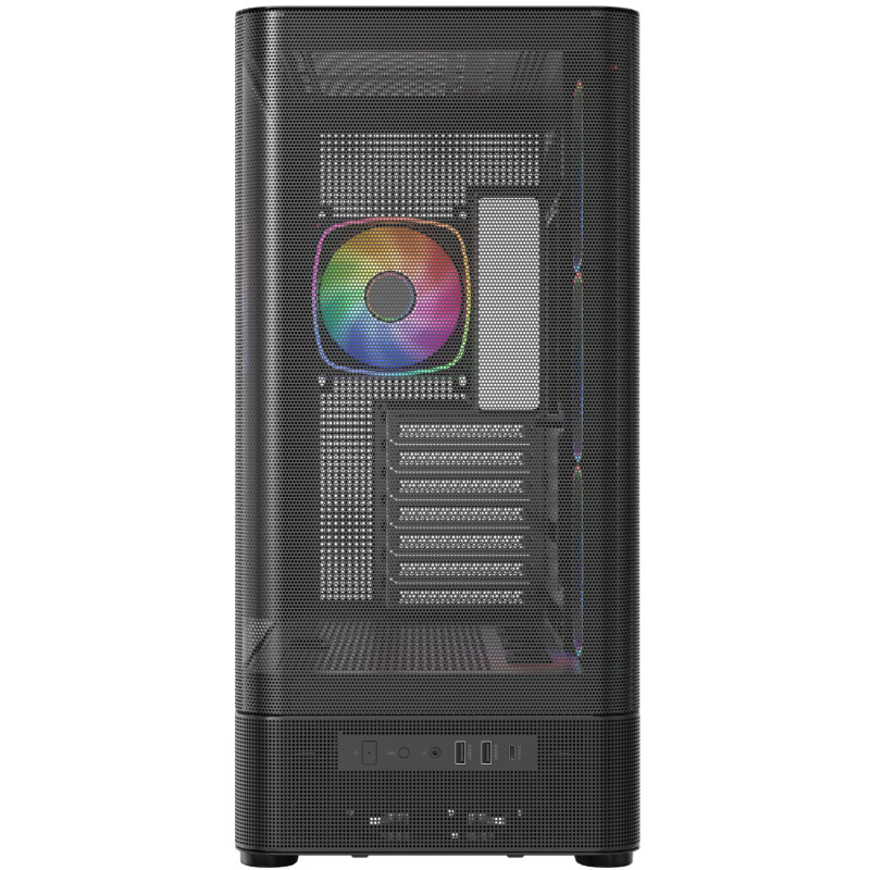 Корпус Modecom VOLCANO AQ400 ARGB MIDI BLACK (MC-A-AQ400-4FA-B)
