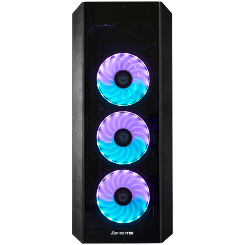 Корпус Chieftec Scorpion III ATX Black (GL-03B-UC-OP)