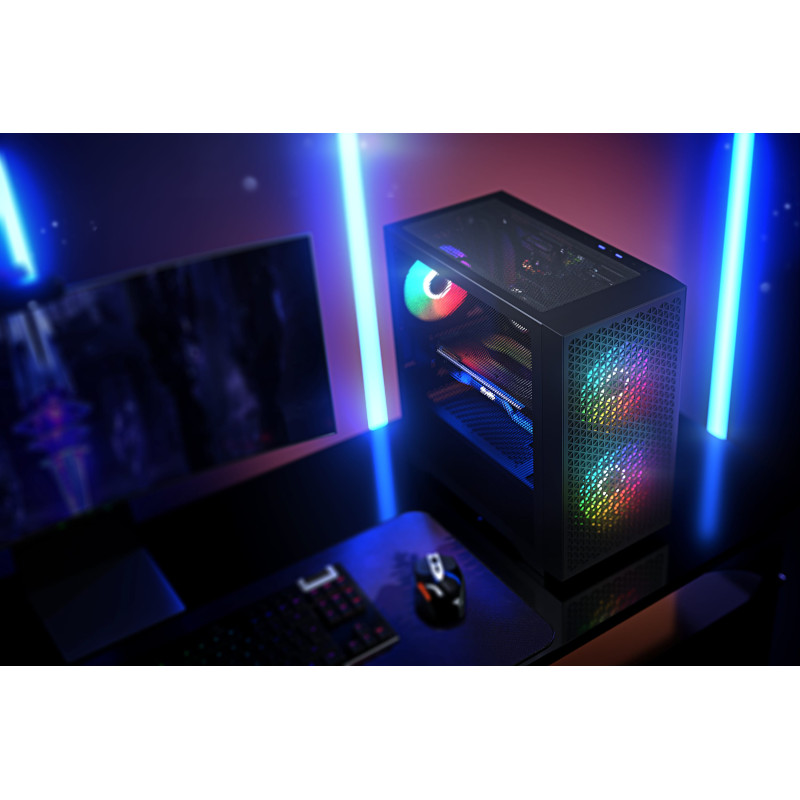 Корпус Logic concept DART PRO ARGB MINI MESH BLACK (AM-DART-PRO-ARGB-10)