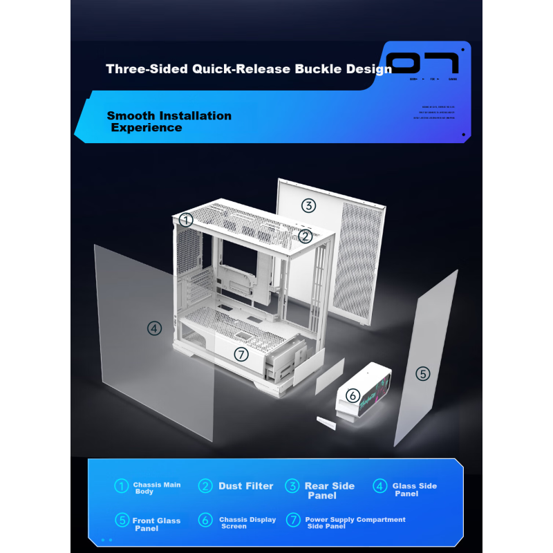 Корпус Thunderobot GQX25MWS