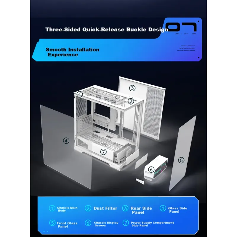 Корпус Thunderobot GQX25MWS