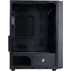 Корпус 1stPlayer FD3-M-BK-4F7 Black без БП