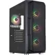Корпус 1stPlayer XF-BK-4F7 Black без БП