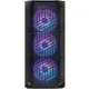 Корпус 1stPlayer XF-BK-4F7 Black без БП