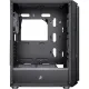 Корпус 1stPlayer XF-BK-4F7 Black без БП