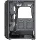 Корпус 1stPlayer XF-BK-4F7 Black без БП