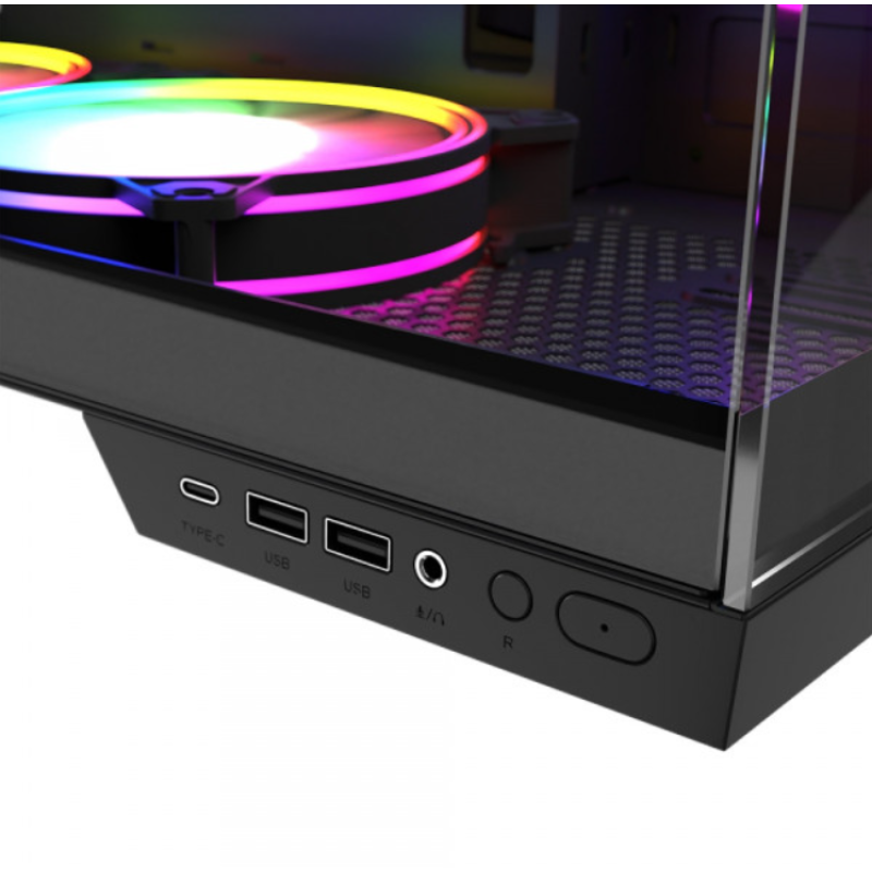 Корпус Modecom Panorama Apex ARGB 5F Midi Gray (AT-PANORAMA-5F-ARGB-10-00)