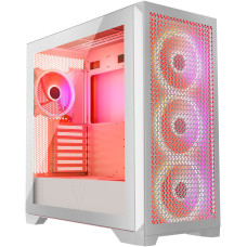 Корпус Modecom Volcano Space Apex ARGB Midi White (AT-SPACE-PG-20-000000-000)