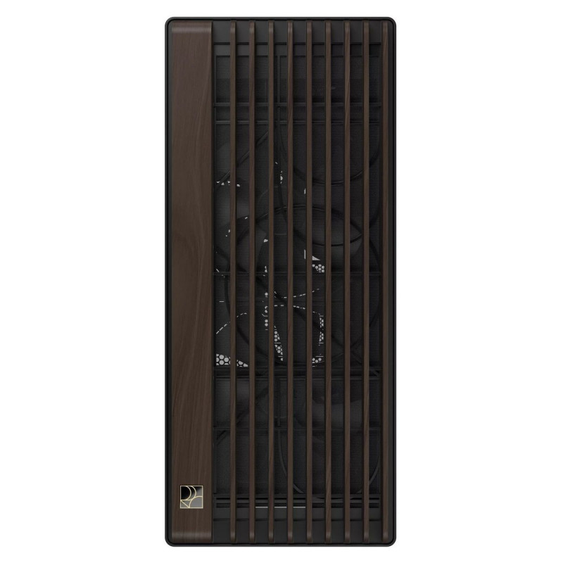 Корпус Asus ProArt PA602 Walnut Wood Tempered Glass Modern Black (90DC00J0-B09030)