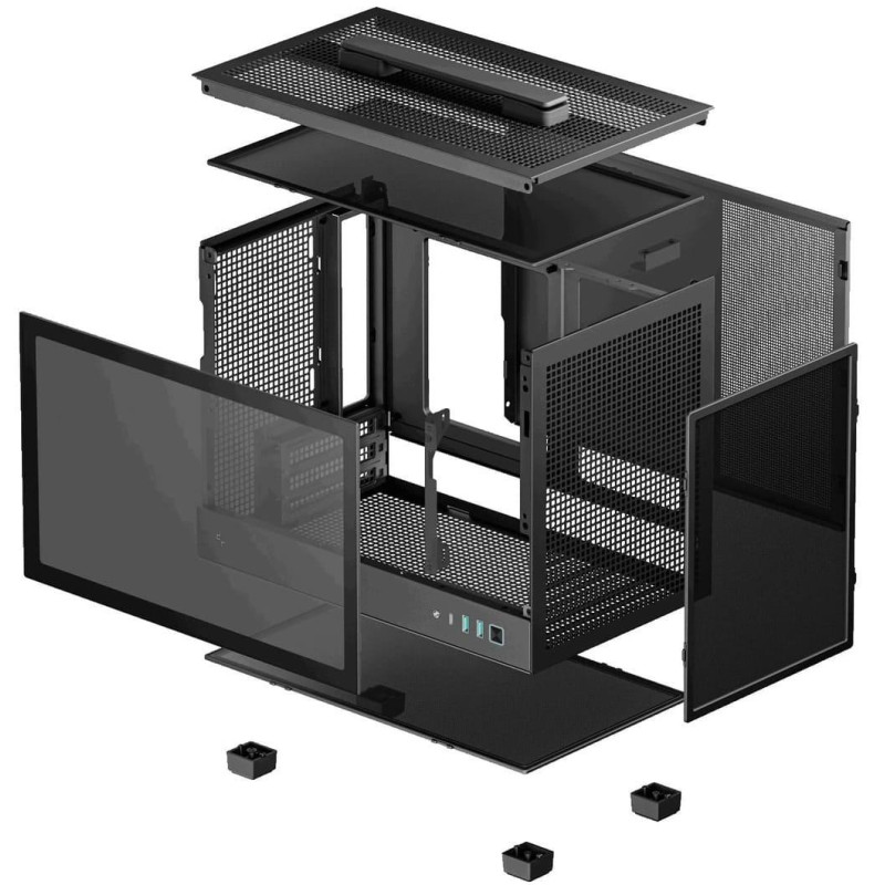 Корпус Deepcool CH160 Black (R-CH160-BKNGI0-G-1)
