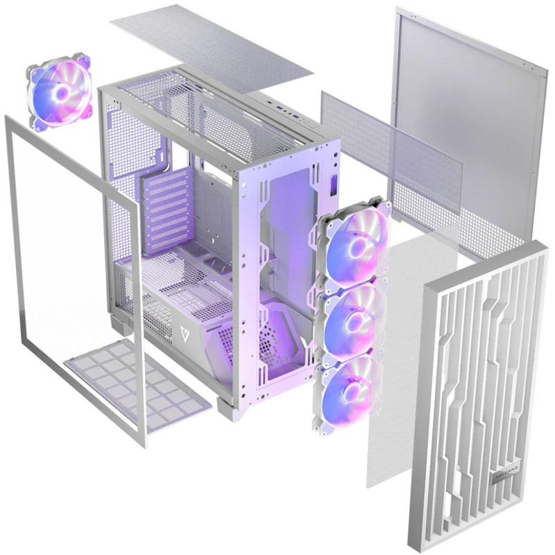 Корпус Modecom Perun Apex ARGB Midi White (AT-PERUN-4F-ARGB-20-00000)