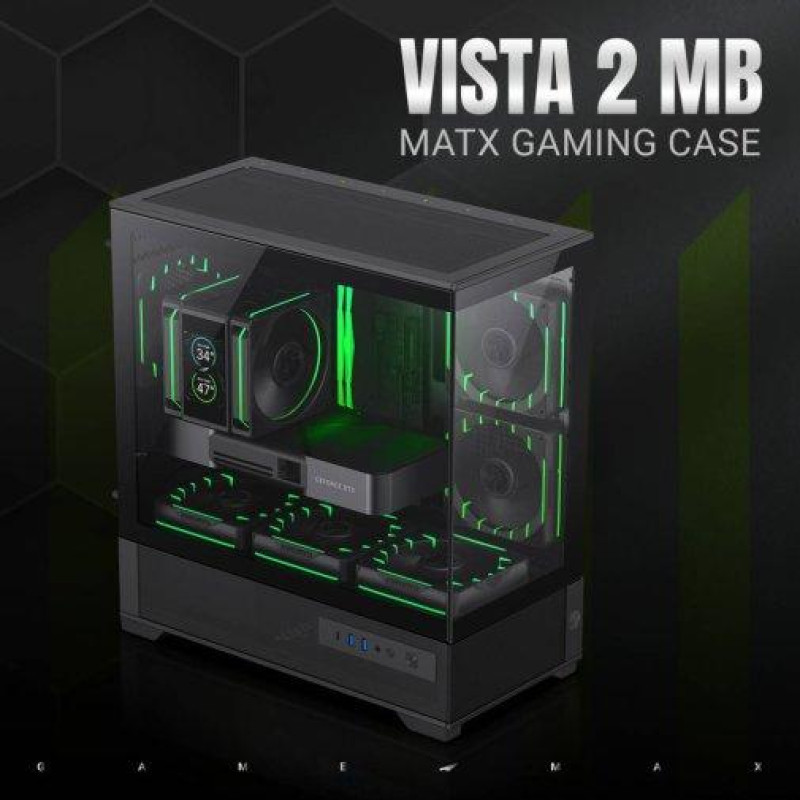 Корпус Gamemax VISTA 2 MB (9101-0600R0015)