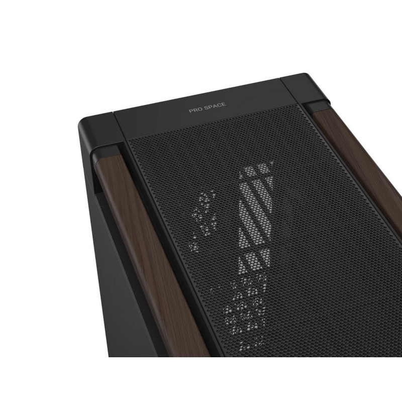 Корпус Asus ProArt PA602 Walnut Wood Metal Panel Modern Black (90DC00J0-B09040)