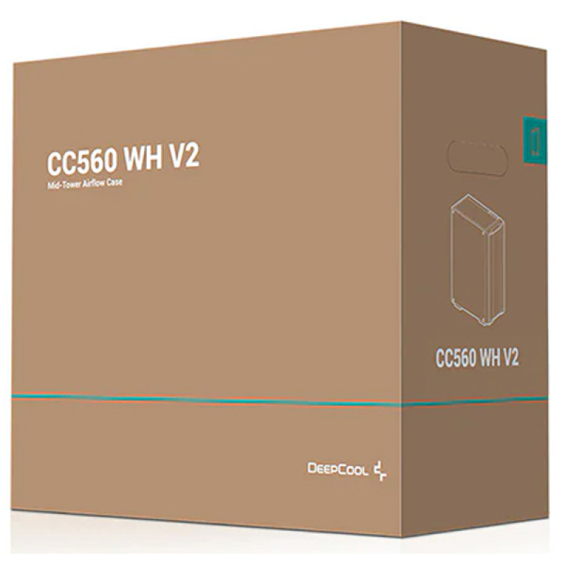 Корпус Deepcool CC560 WH V2 (R-CC560-WHGAA4-G-2)