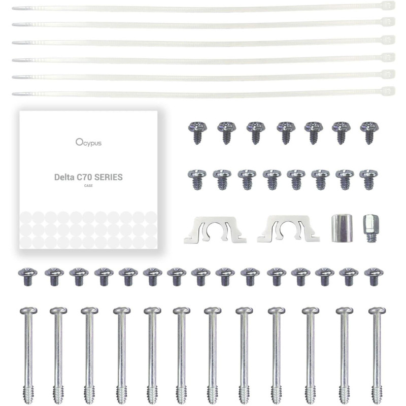 Корпус Ocypus Delta C70 ARGB White with window (DELTA-C70-WHG400XX-GL)