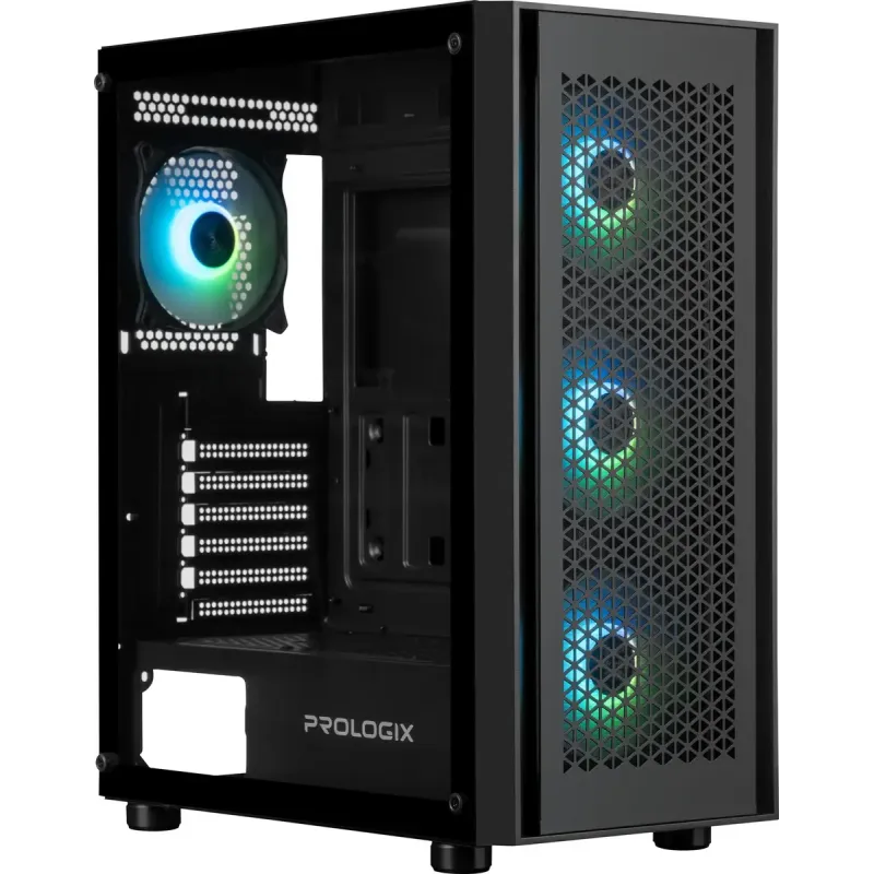Корпус Prologix Glower GM-07RBA Black
