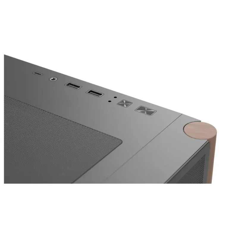 Корпус AeroCool D501A-G-BK-v2 (ACCM-DS01043.11) Black без БП