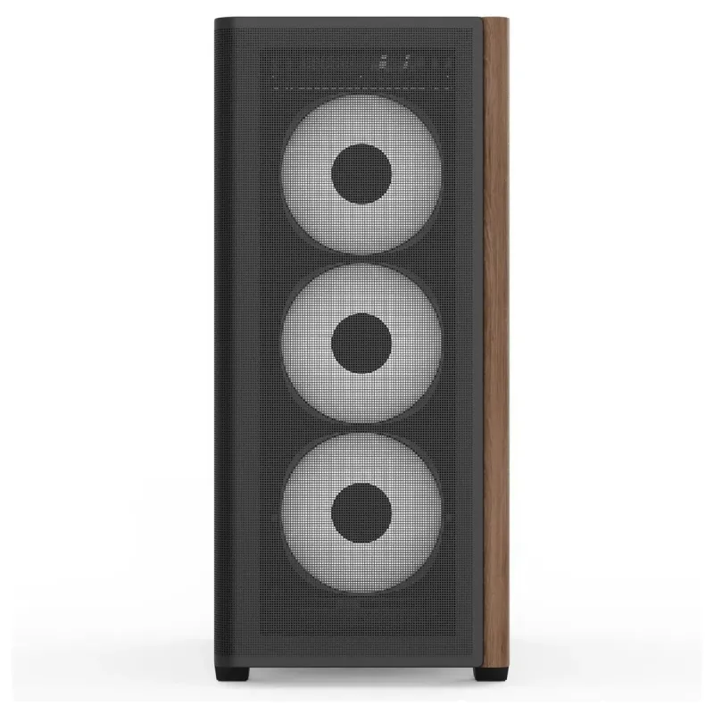 Корпус AeroCool D501A-G-BK-v2 (ACCM-DS01043.11) Black без БП
