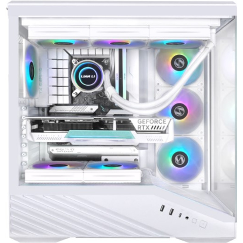 Корпус Lian Li Vector V100 White (G99.V100W.01)