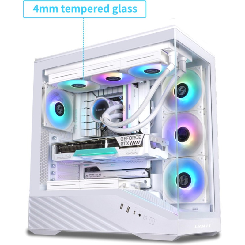 Корпус Lian Li Vector V100 White (G99.V100W.01)