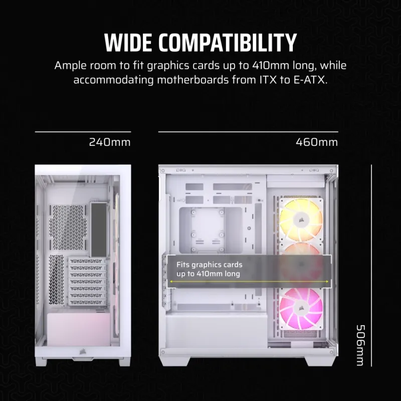 Корпус Corsair 3500X ARGB White (CC-9011279-WW)