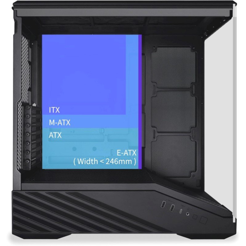 Корпус Lian Li Vector V100R Black (G99.V100RX.01)