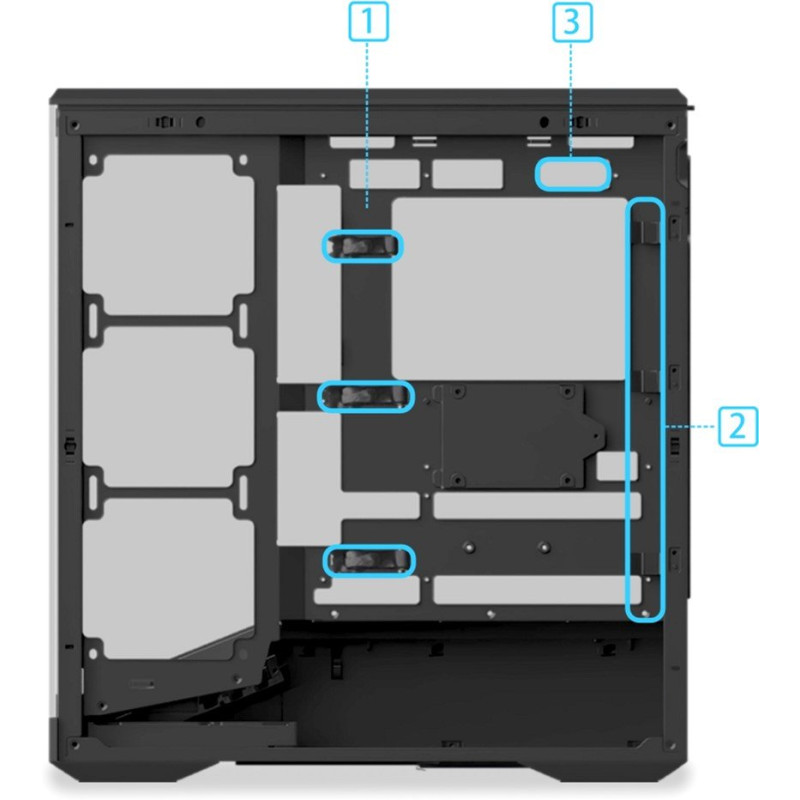 Корпус Lian Li Vector V100R Black (G99.V100RX.01)