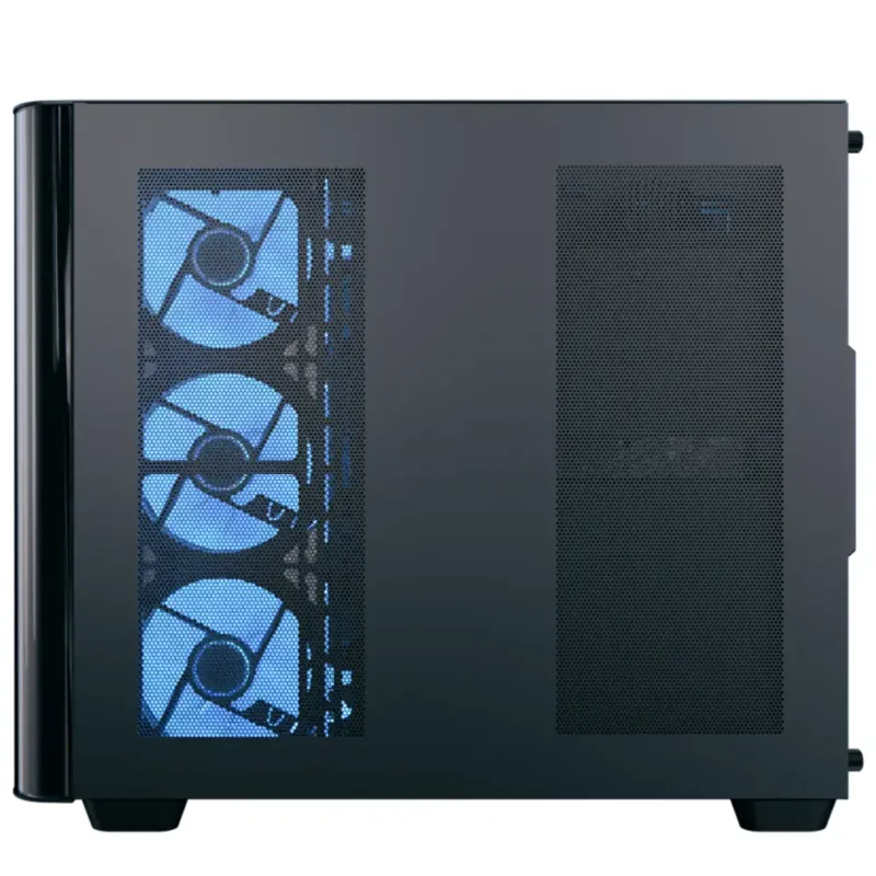 Корпус AeroCool P500C-G-BK-v1 (ACCM-PN01043.11) Black без БП