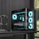 Корпус AeroCool P500C-G-BK-v1 (ACCM-PN01043.11) Black без БП