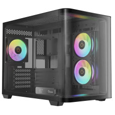 Корпус Ocypus Iota C50 Curve BK ARGB Black with window (OTA-C50-BKD300CD-GL)