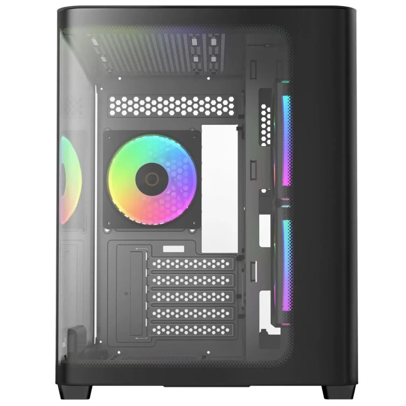 Корпус Ocypus Iota C50 Curve BK ARGB Black with window (OTA-C50-BKD300CD-GL)