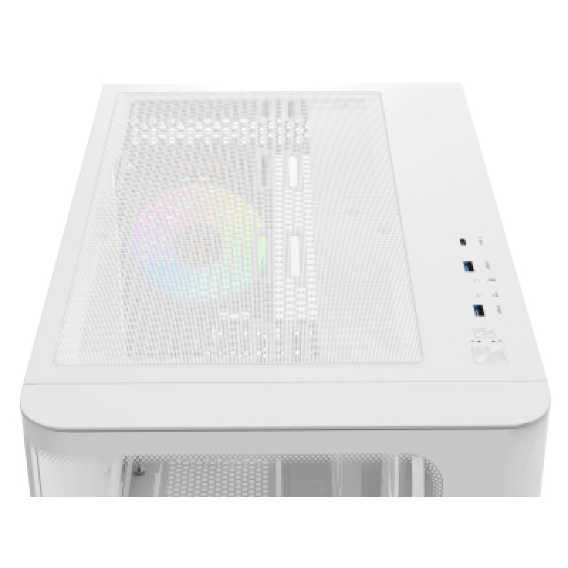 Корпус Ocypus Iota C50 Curve WH ARGB White with window (IOTA-C50-WHD300CD-GL)