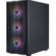 Корпус 1stPlayer  X3-M-4F1-BK