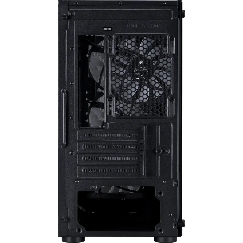 Корпус 1stPlayer  X3-M-4F1-BK