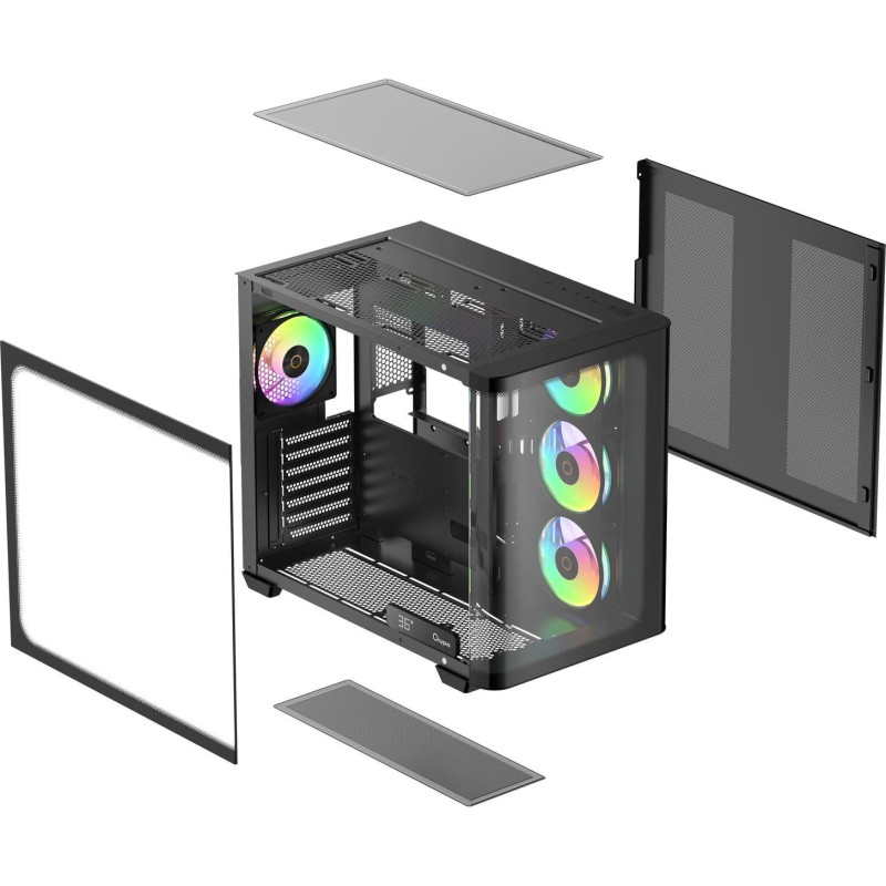 Корпус Ocypus Iota C70 Curve ARGB (Iota-C70-BKD400CD-GL)