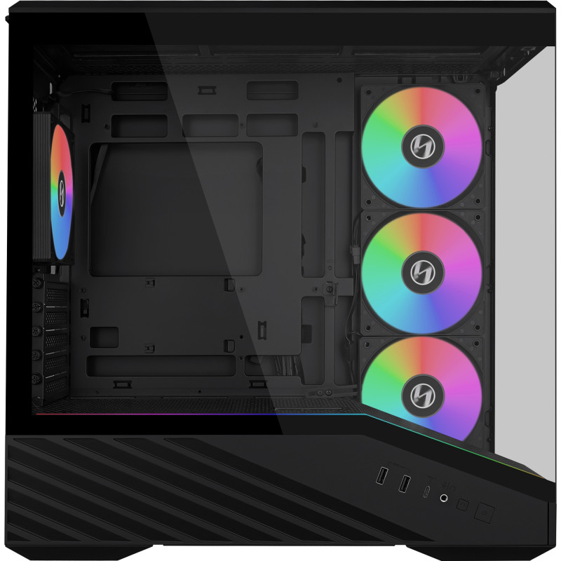 Корпус Lian Li Vector V100R Mini Black (G99.V100RMIX.00)