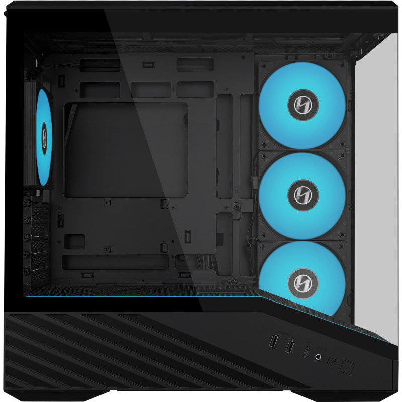 Корпус Lian Li Vector V100R Mini Black (G99.V100RMIX.00)