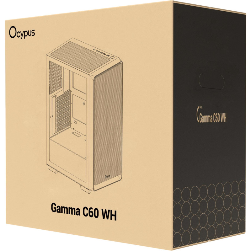 Корпус OCYPUS GAMMA-C60-WHG000XX-GL