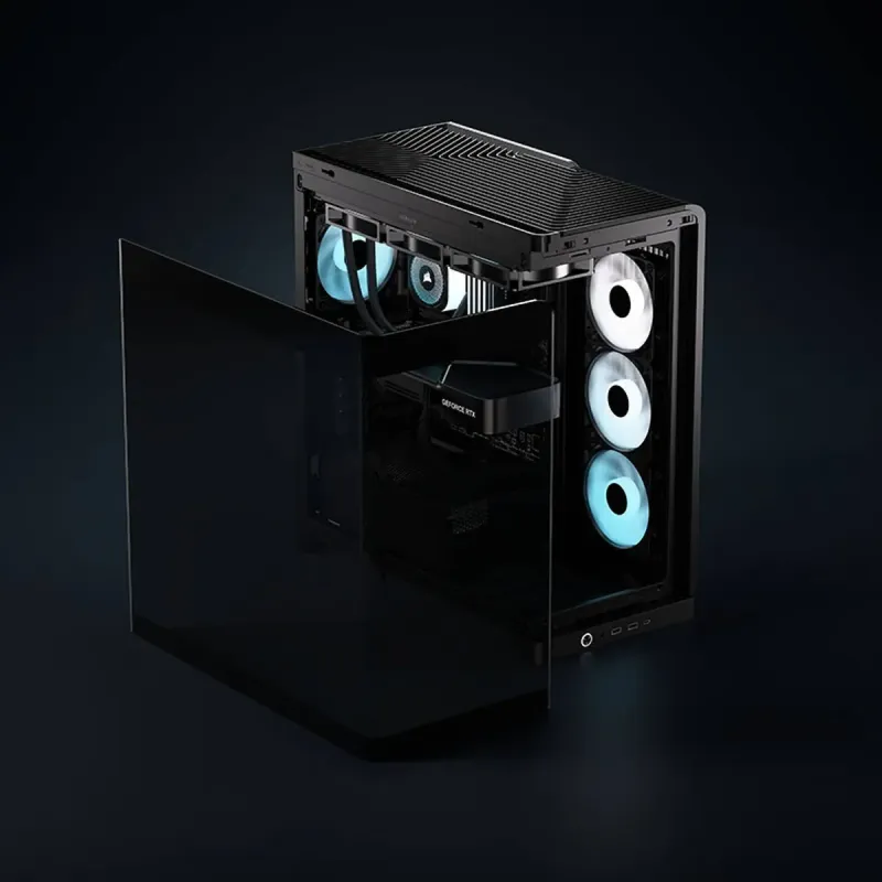 Корпус Corsair Frame 4500X RS-R ARGB Black (CC-9011314-WW)