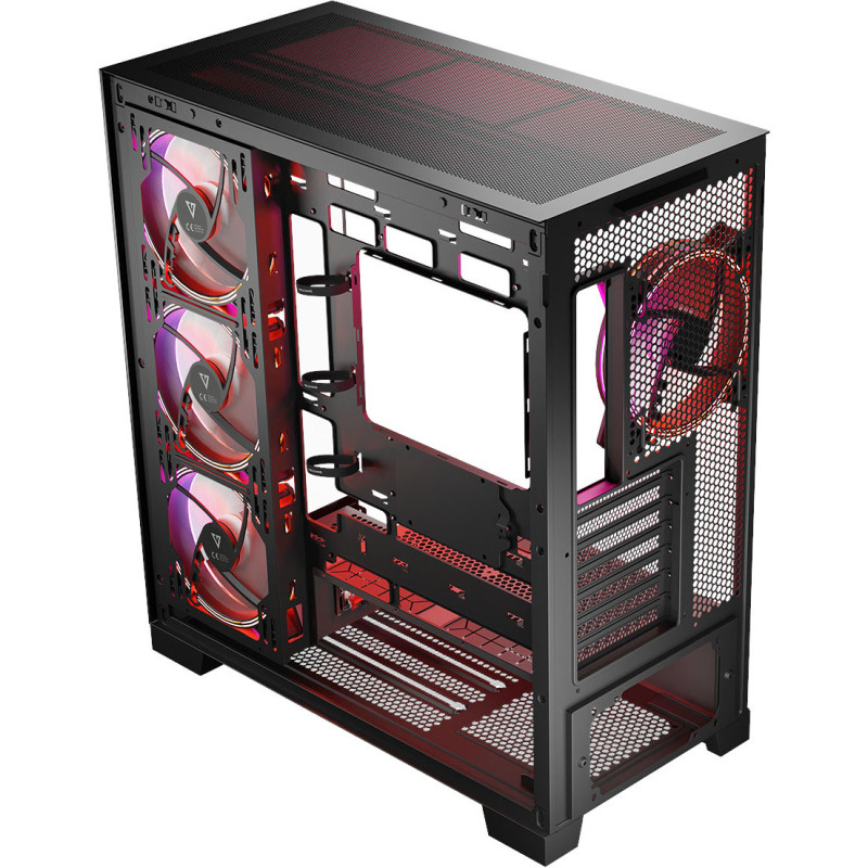 Корпус Modecom Volcano Space Apex ARGB Midi Black (AT-SPACE-PG-10-000000-000)